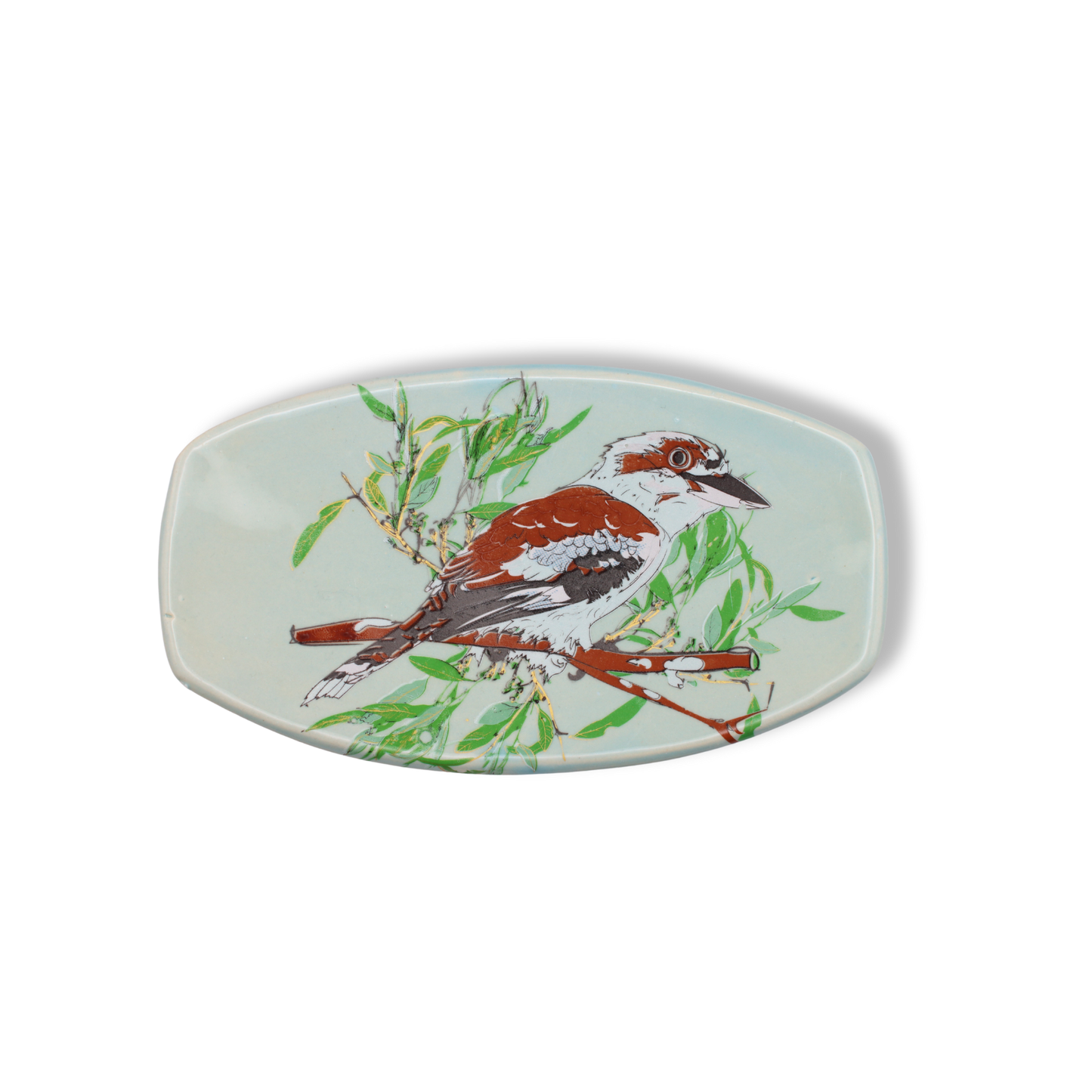 Blue House Porcelain Small Platter | Kookaburra