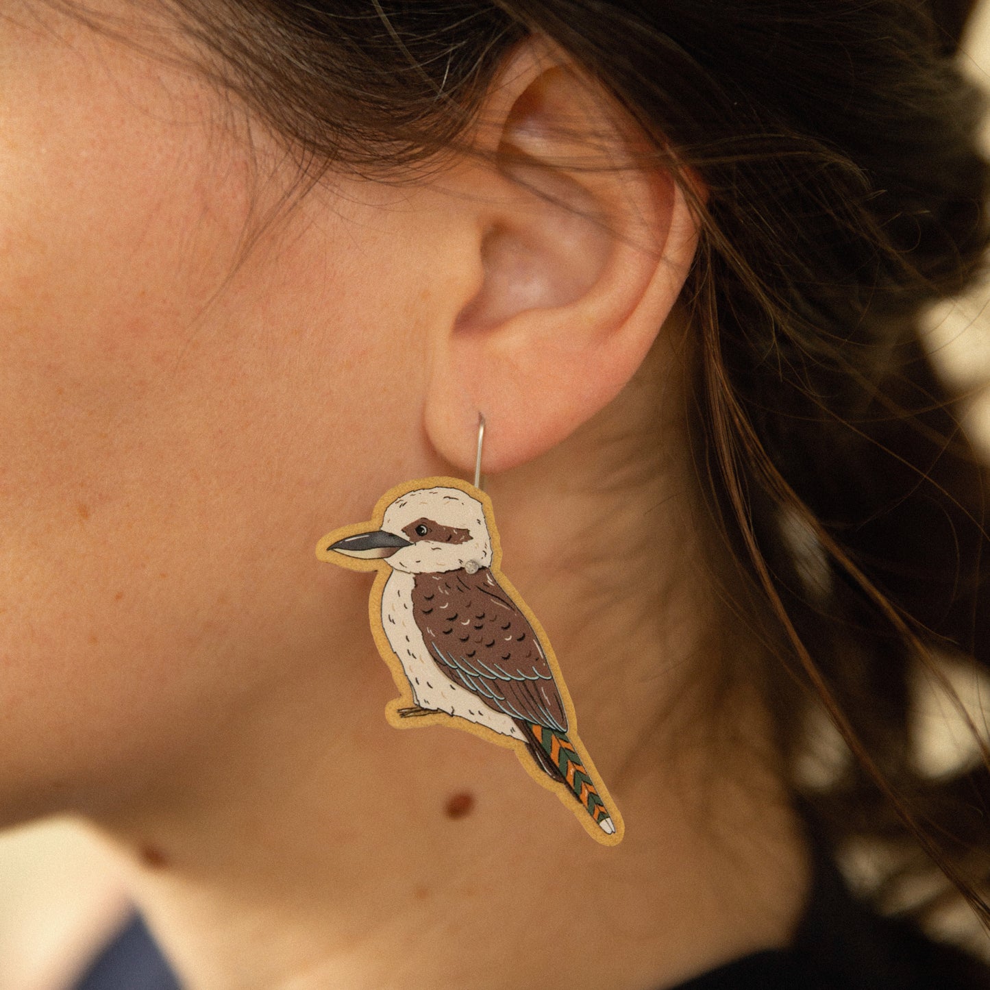 Busy Head Earrings | Kookaburra Dangles
