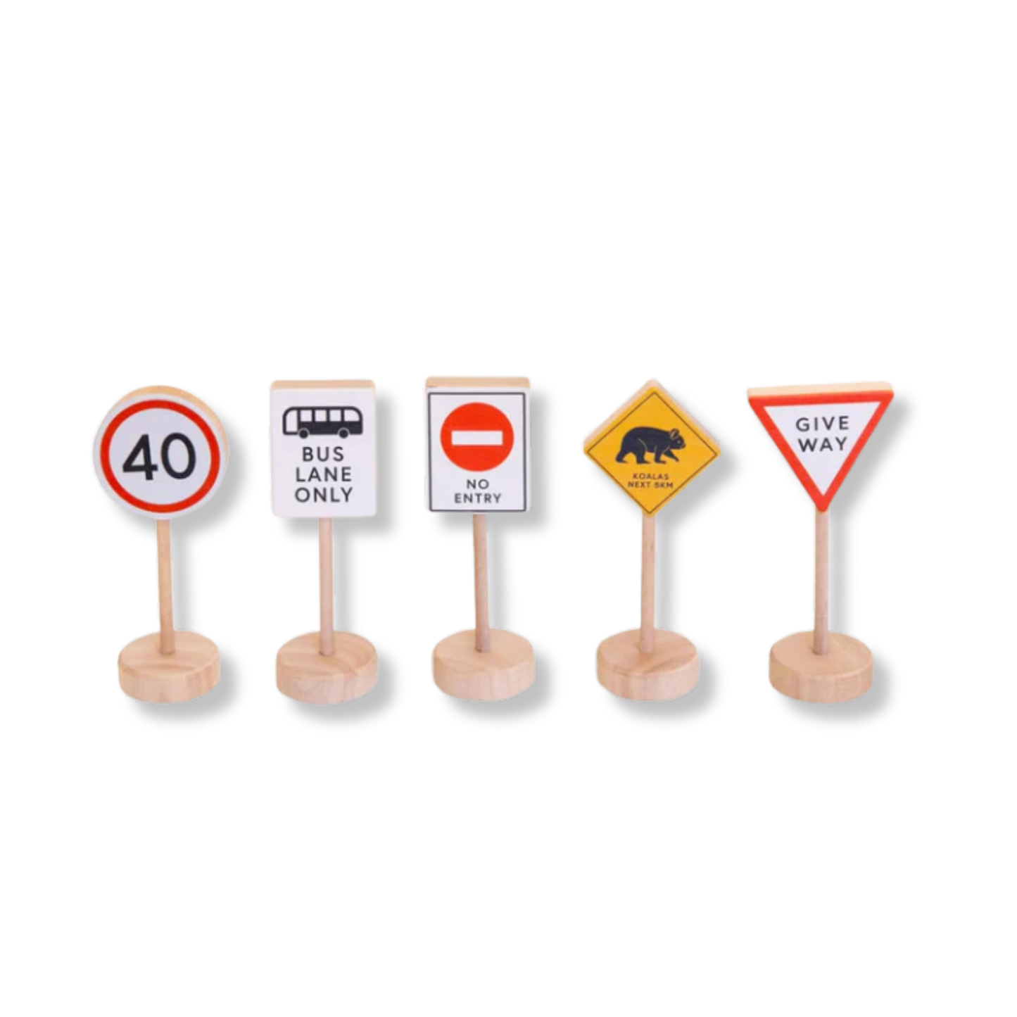 Make Me Iconic Wooden Toy | Aussie Road Signs