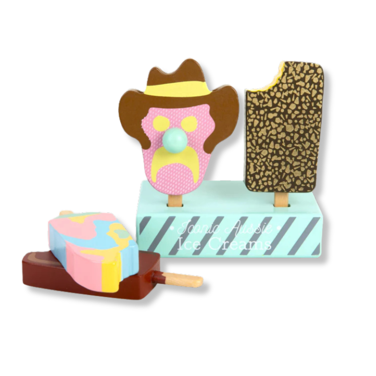 Make Me Iconic Wooden Toy | Australian Ice Creams