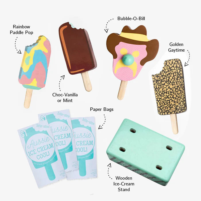 Make Me Iconic Wooden Toy | Australian Ice Creams
