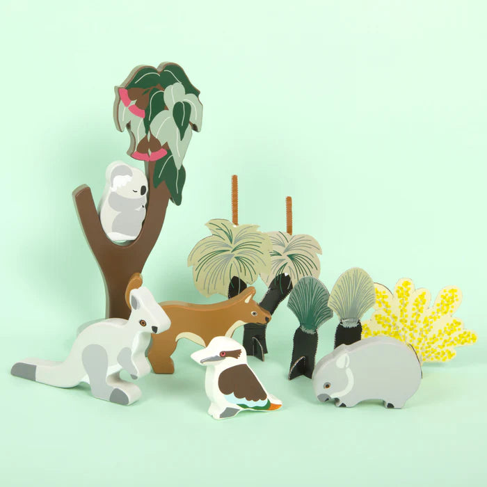 Make Me Iconic Wooden Toy | Aussie Animals