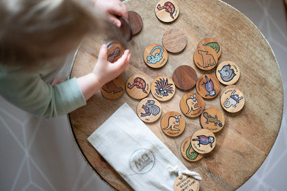 Buttonworks Jolly Animals Memory Game