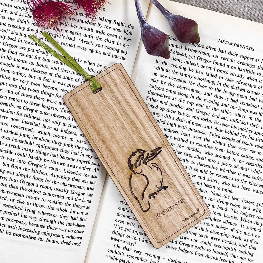 Buttonworks Bookmark | Kookaburra