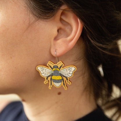 Busy Head Earrings | Bee Dangles