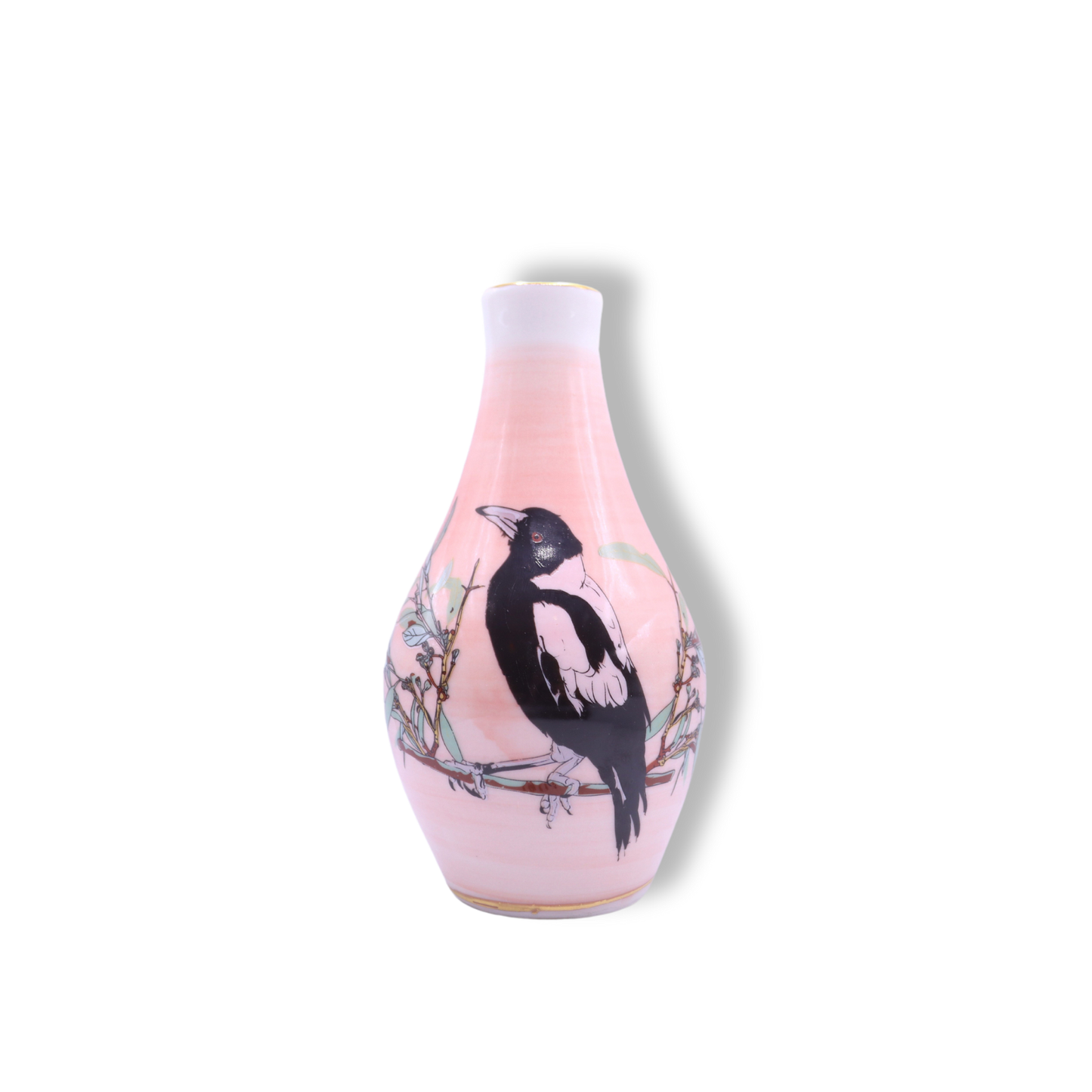 Blue House Porcelain Medium Bud Vase | Pink Magpie
