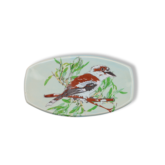 Blue House Porcelain Small Platter | Kookaburra