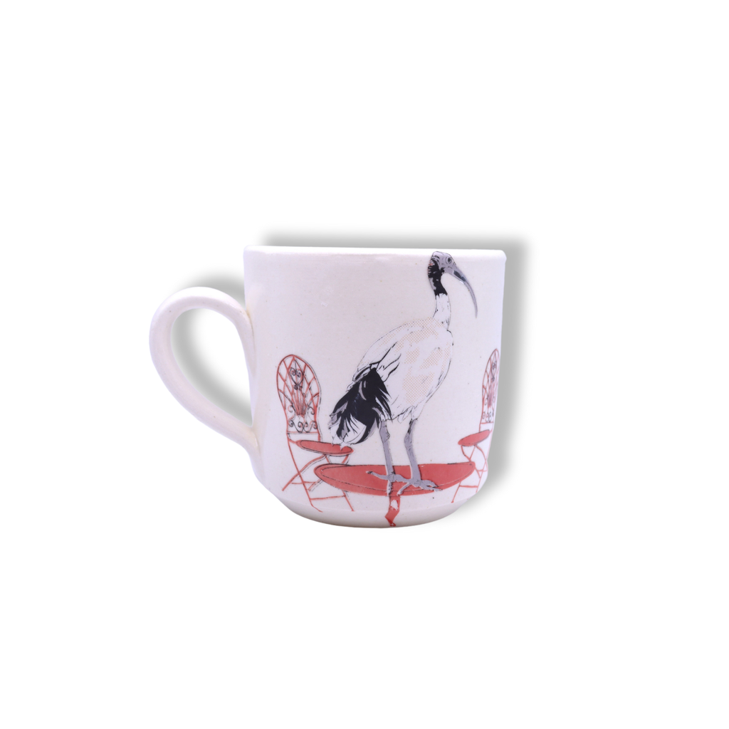 Blue House Porcelain Mug | White Ibis #2