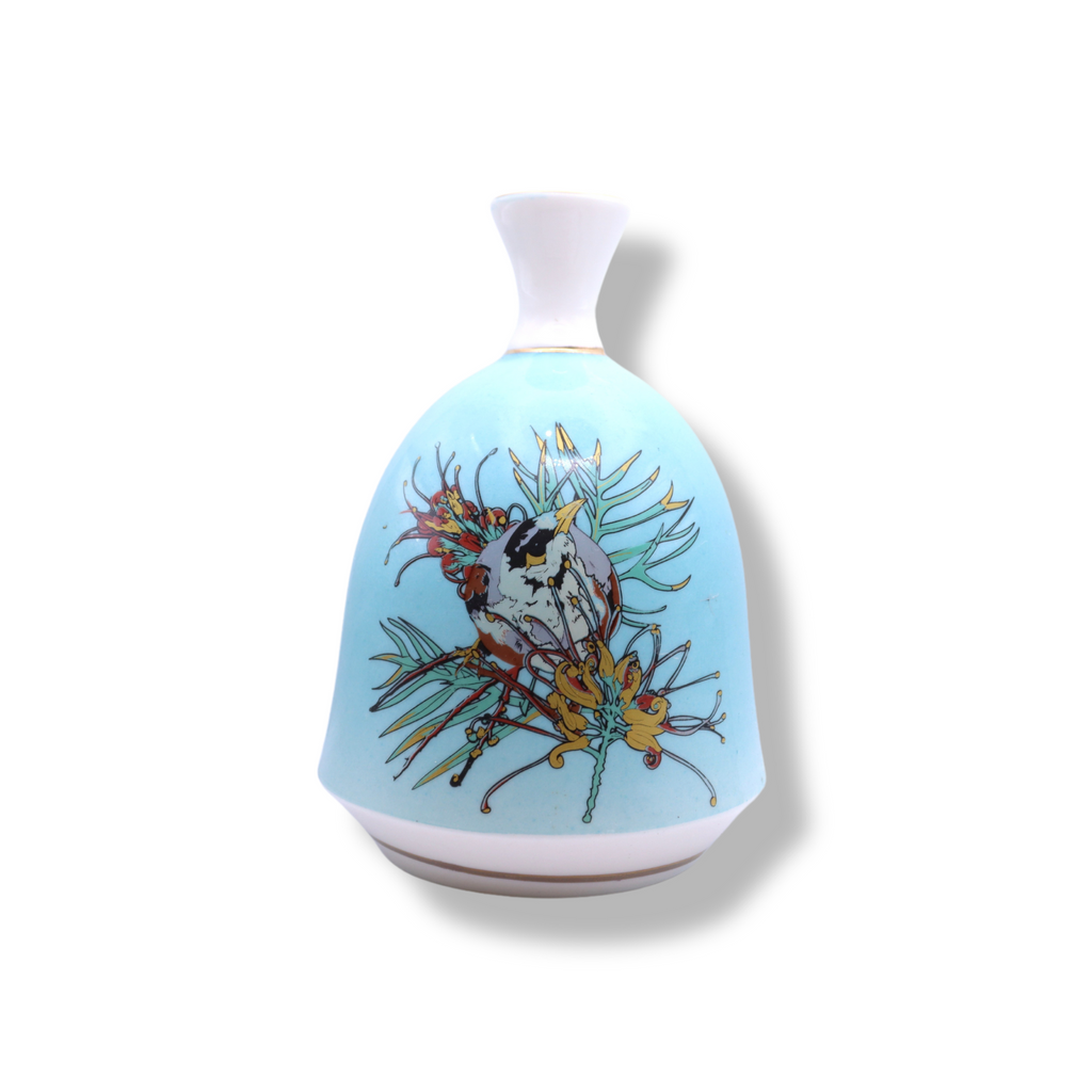 Blue House Porcelain Vase | Noisy Minor and Grevillea #4