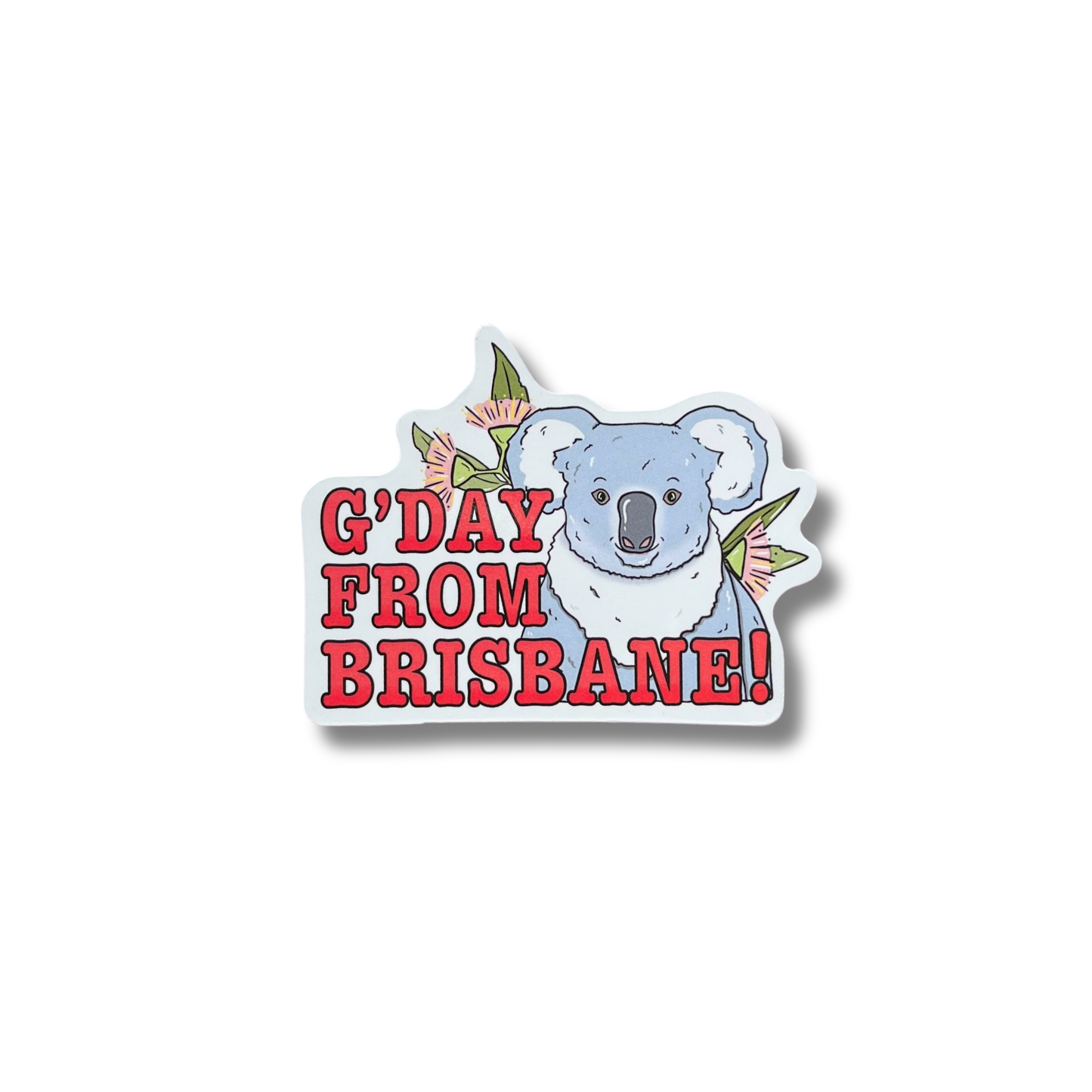 Busy Head Brisbane Fridge Magnet | Koala