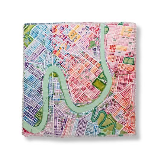 Catherine Baudet Silk & Wool Scarf | New Farm