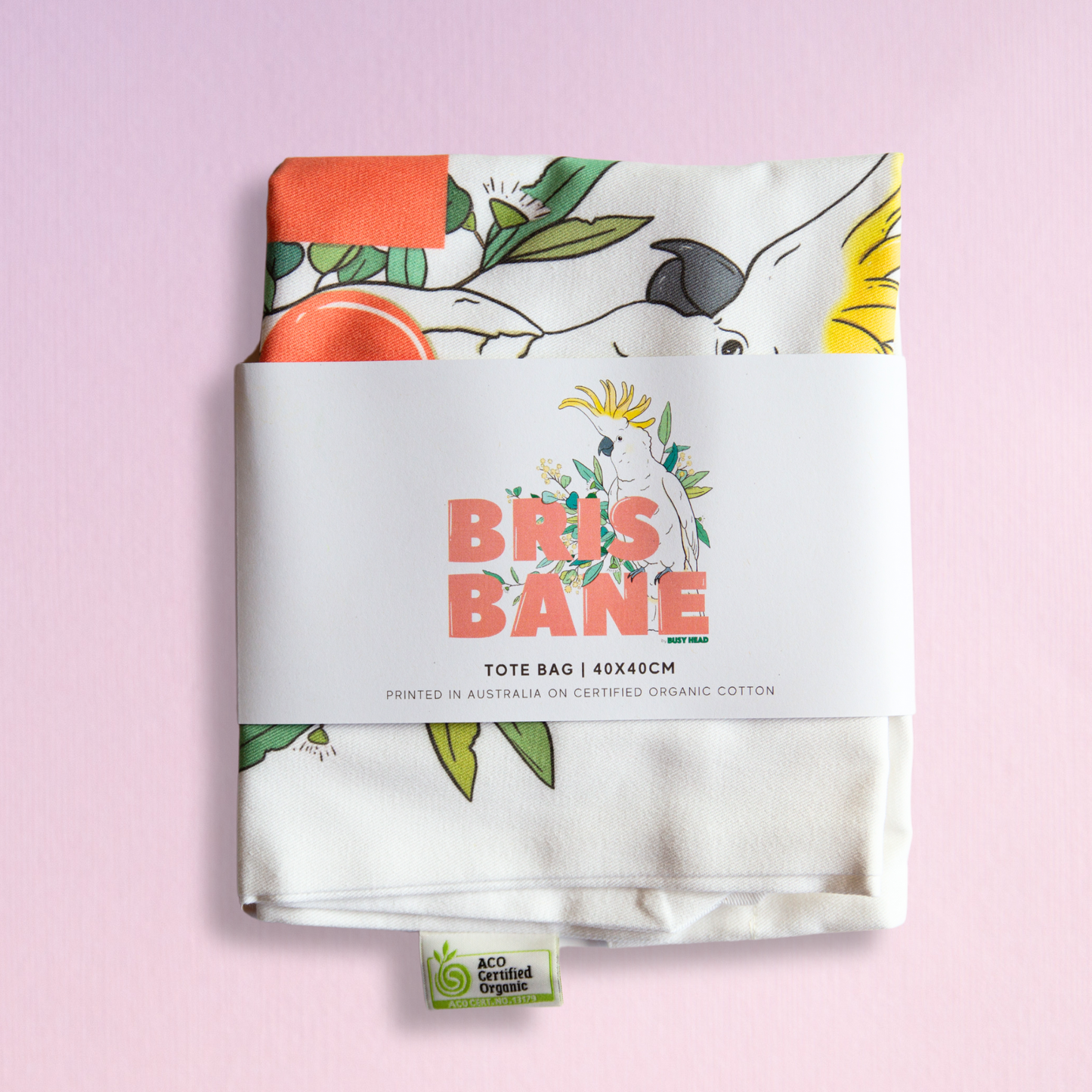 Busy Head Tote Bag | Cockatoo