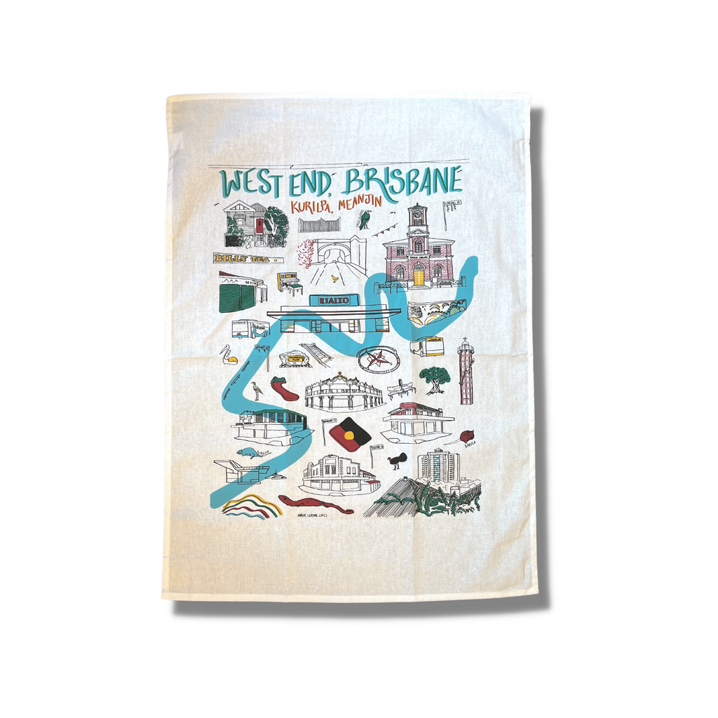 Maeve Lejeune Icons Tea Towel