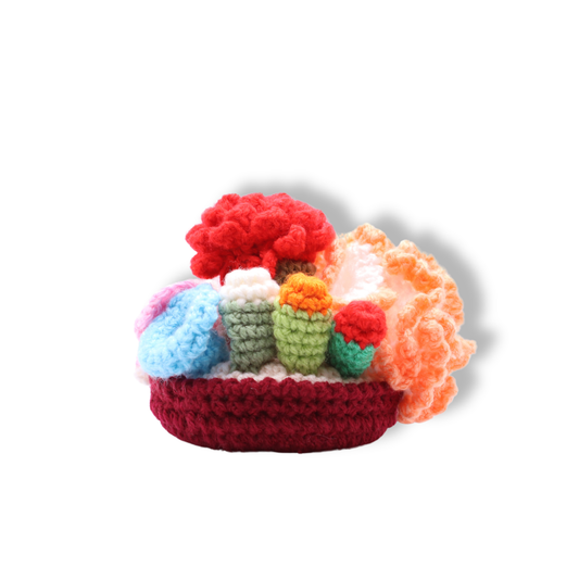 Millie Radovic Knitted + Crocheted Miniature Garden #1