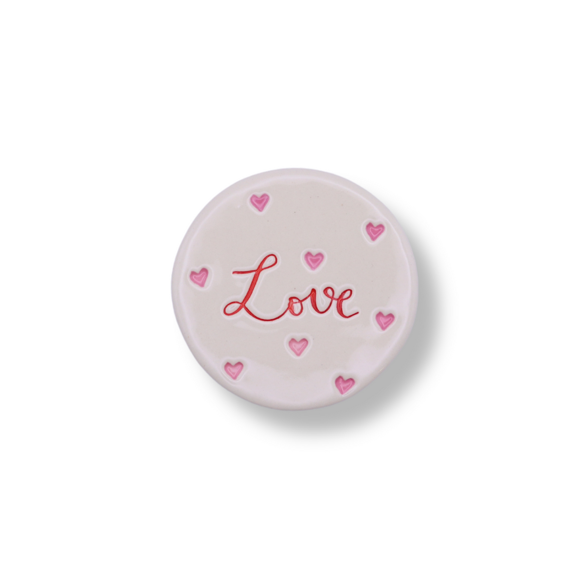 Paper Boat Press Magnet | Love - Round – MoB Shop