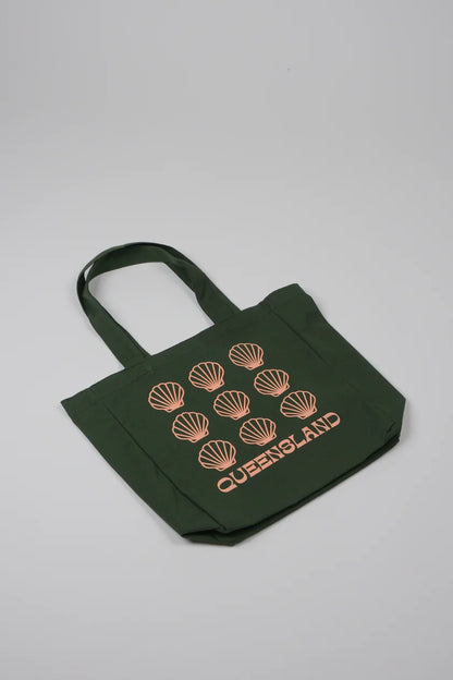 The Modern Souvenir Shop Queensland Tote Bag | Olive