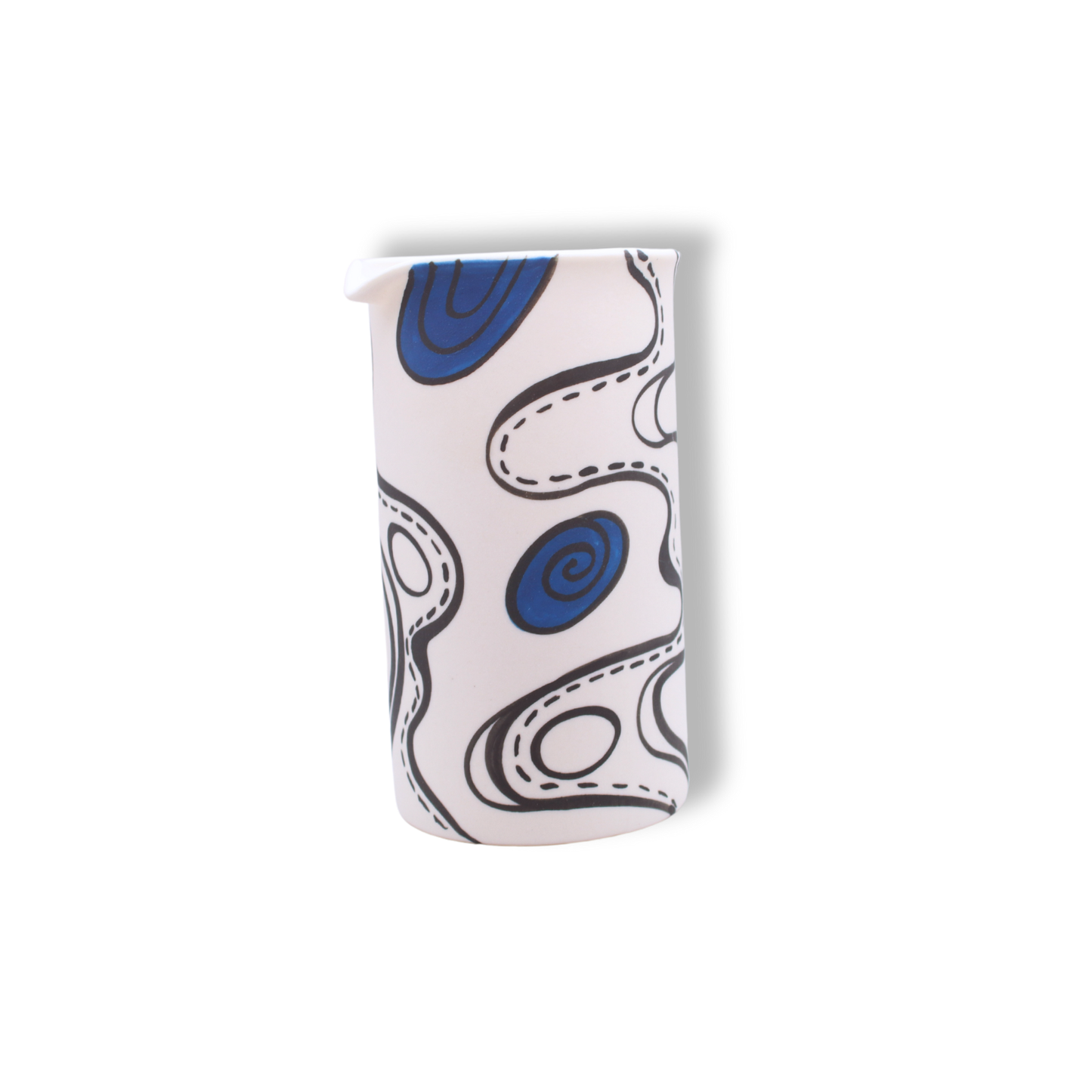 Ronelle Clarke Aegean Blue Beaker Jug #3
