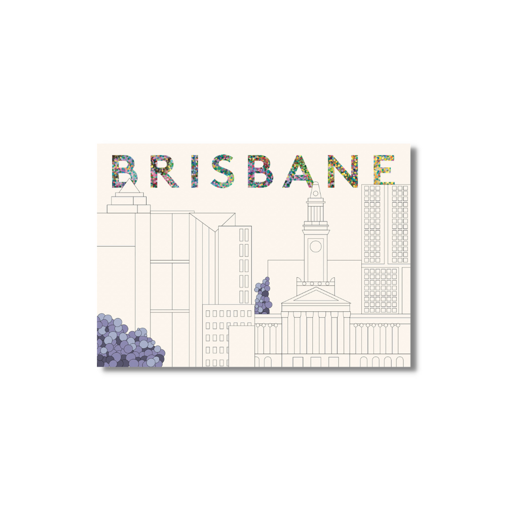 Debra Hood Postcard | Brisbane City Hall