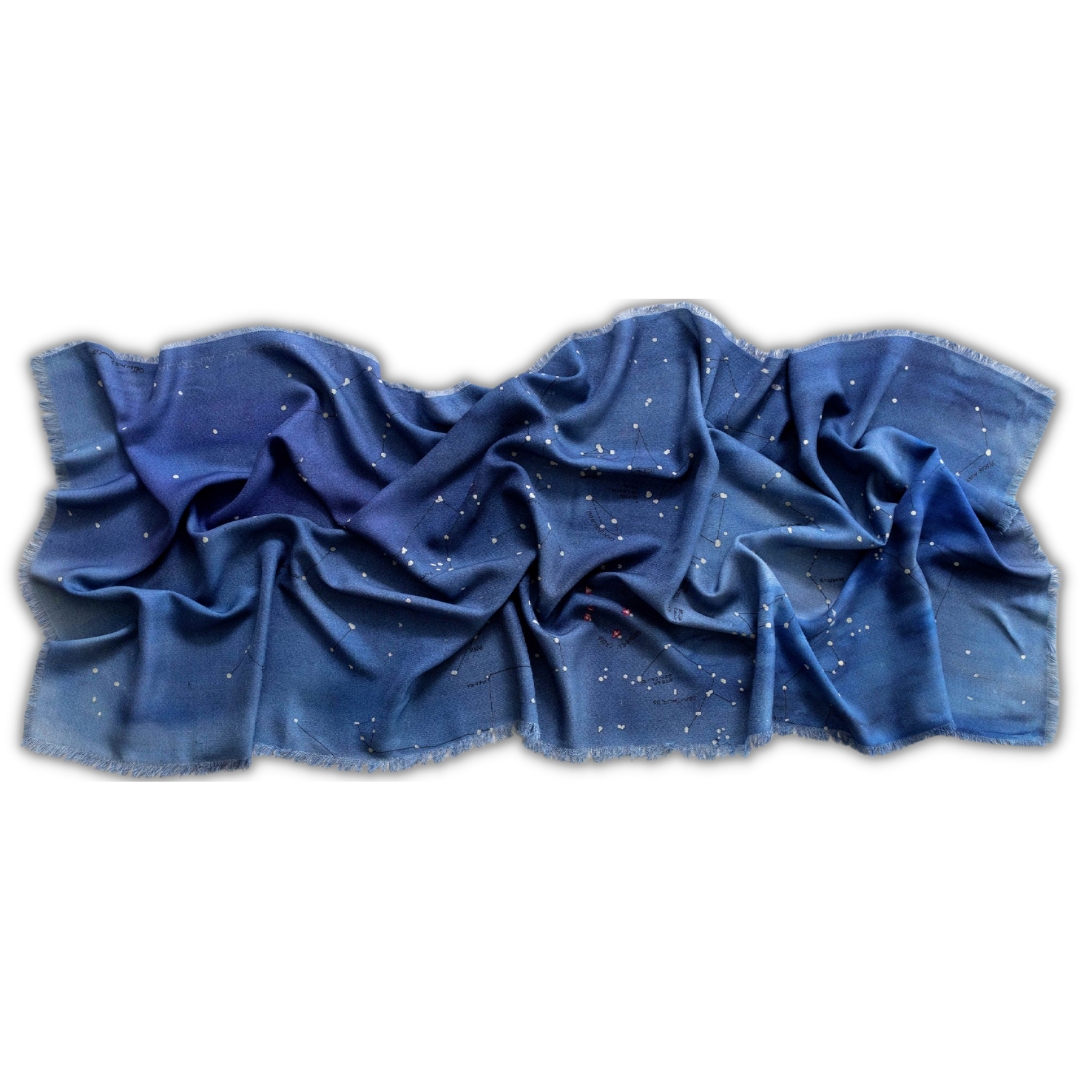 Catherine Baudet Silk & Wool Shawl | Southern Cross