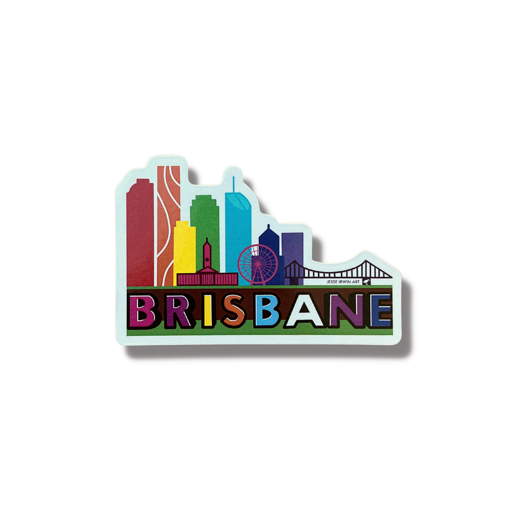 Jesse Irwin Magnet | Brisbane Cityscape