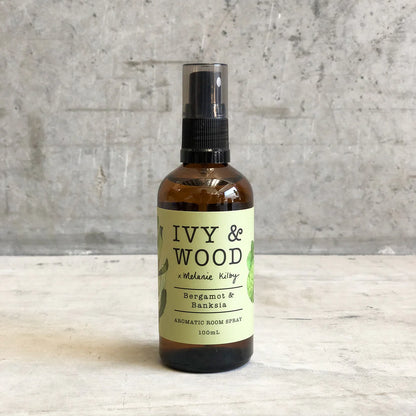 Ivy & Wood Room Spray | Bergamot & Banksia