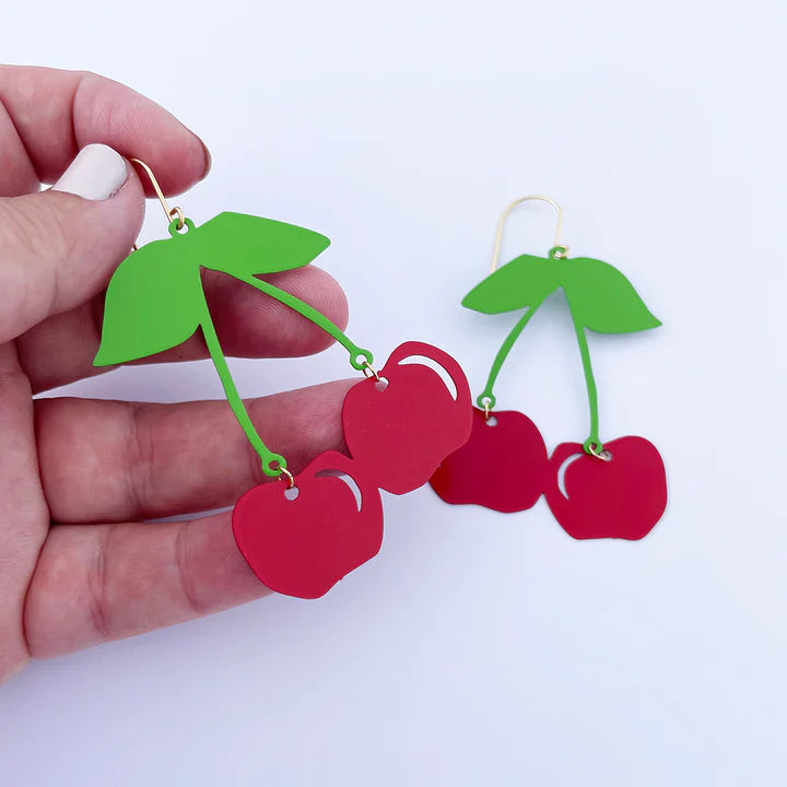 Denz Cherry Earrings