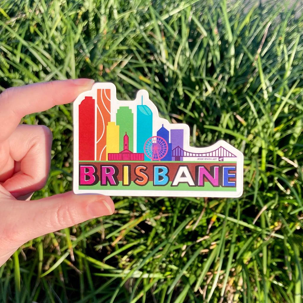 Jesse Irwin Magnet | Brisbane Cityscape