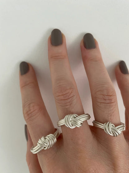 Draper Jewels Sterling Silver Pasta Ring Petite