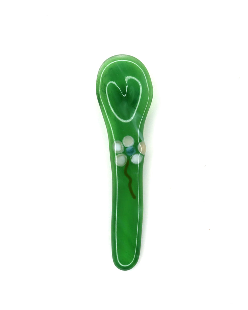 Lawn Bowls Handcrafted Glass Spoon #5