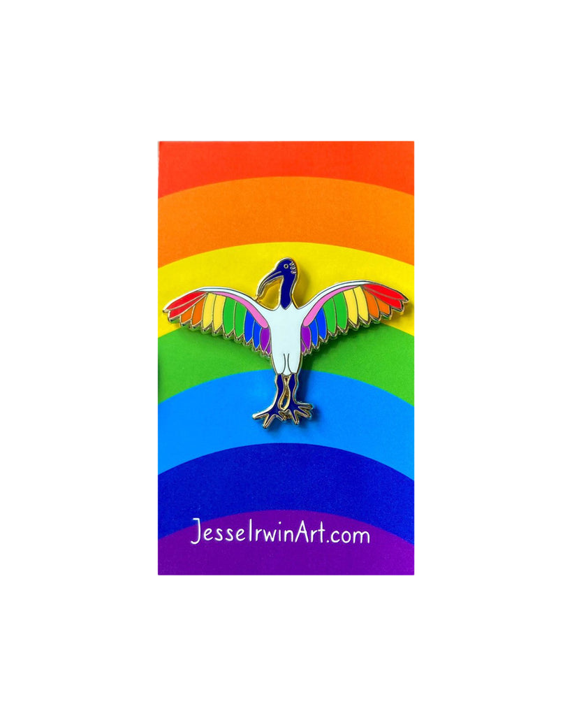 Jesse Irwin Enamel Pin | Pridebis
