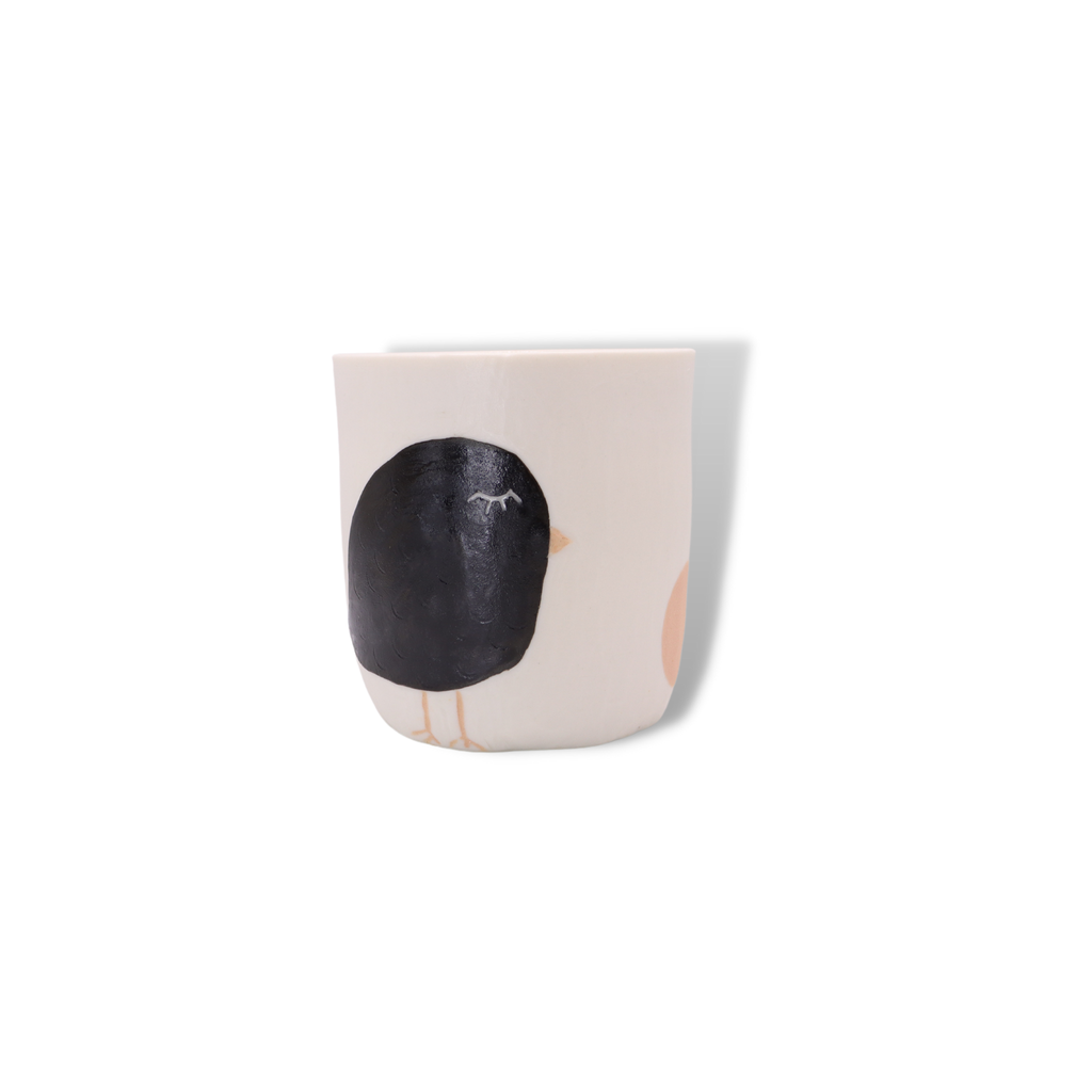 Be Nice Pottery Bird Piccolo Cup | Large