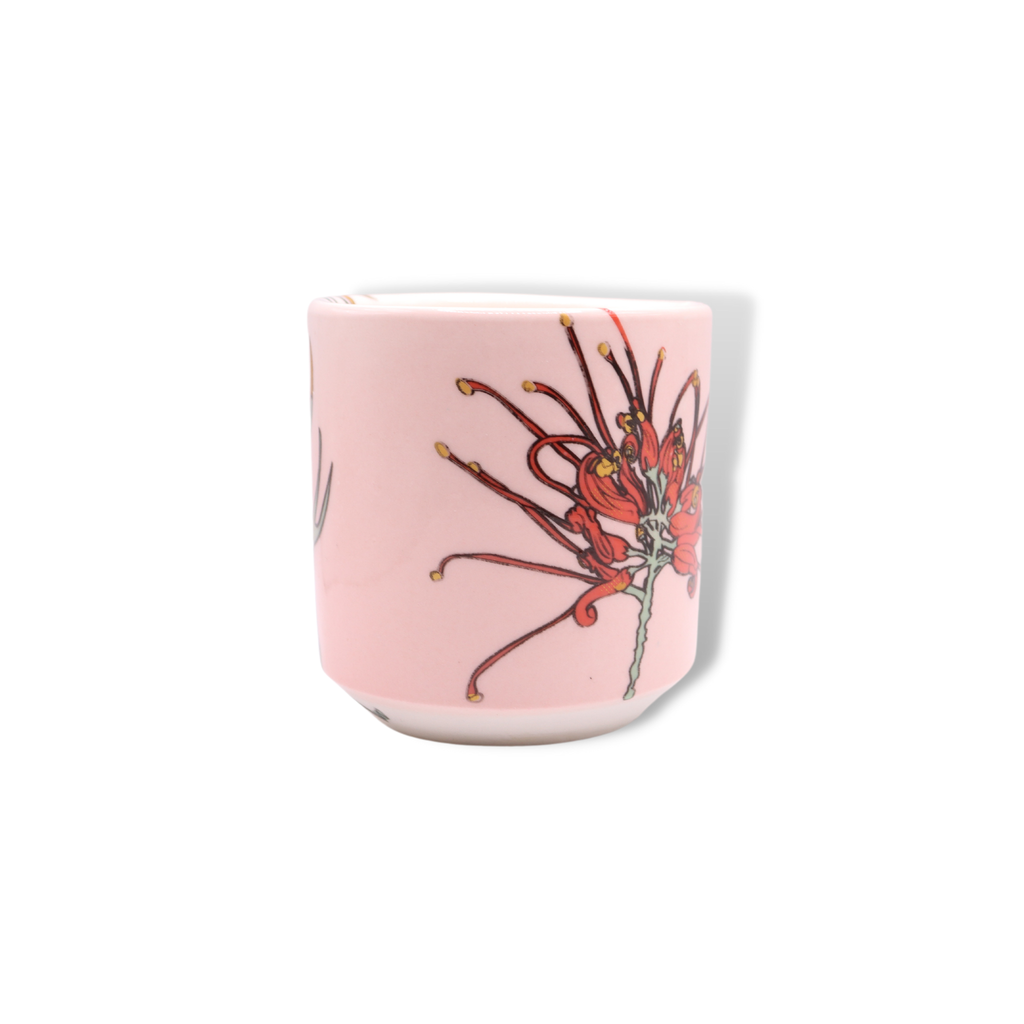 Blue House Porcelain Latte Cup | Pink #2