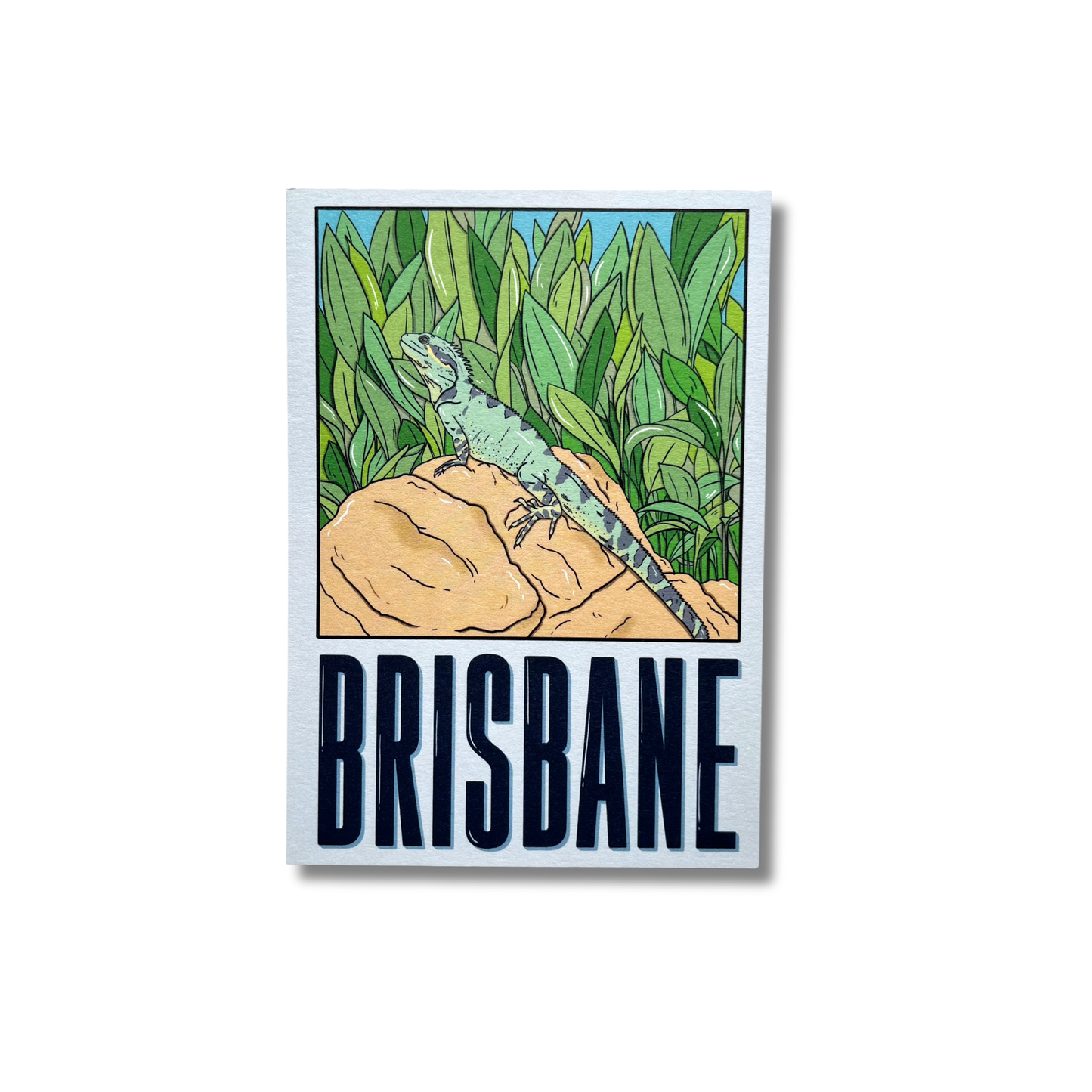Busy Head Postcard | Water Dragon