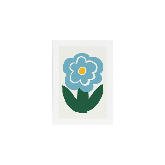 Claire Ritchie Love Bloom Mini Print | Sky