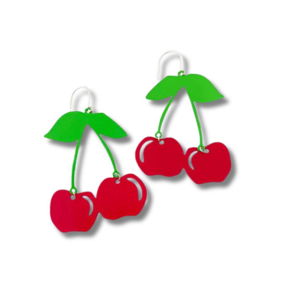 Denz Cherry Earrings