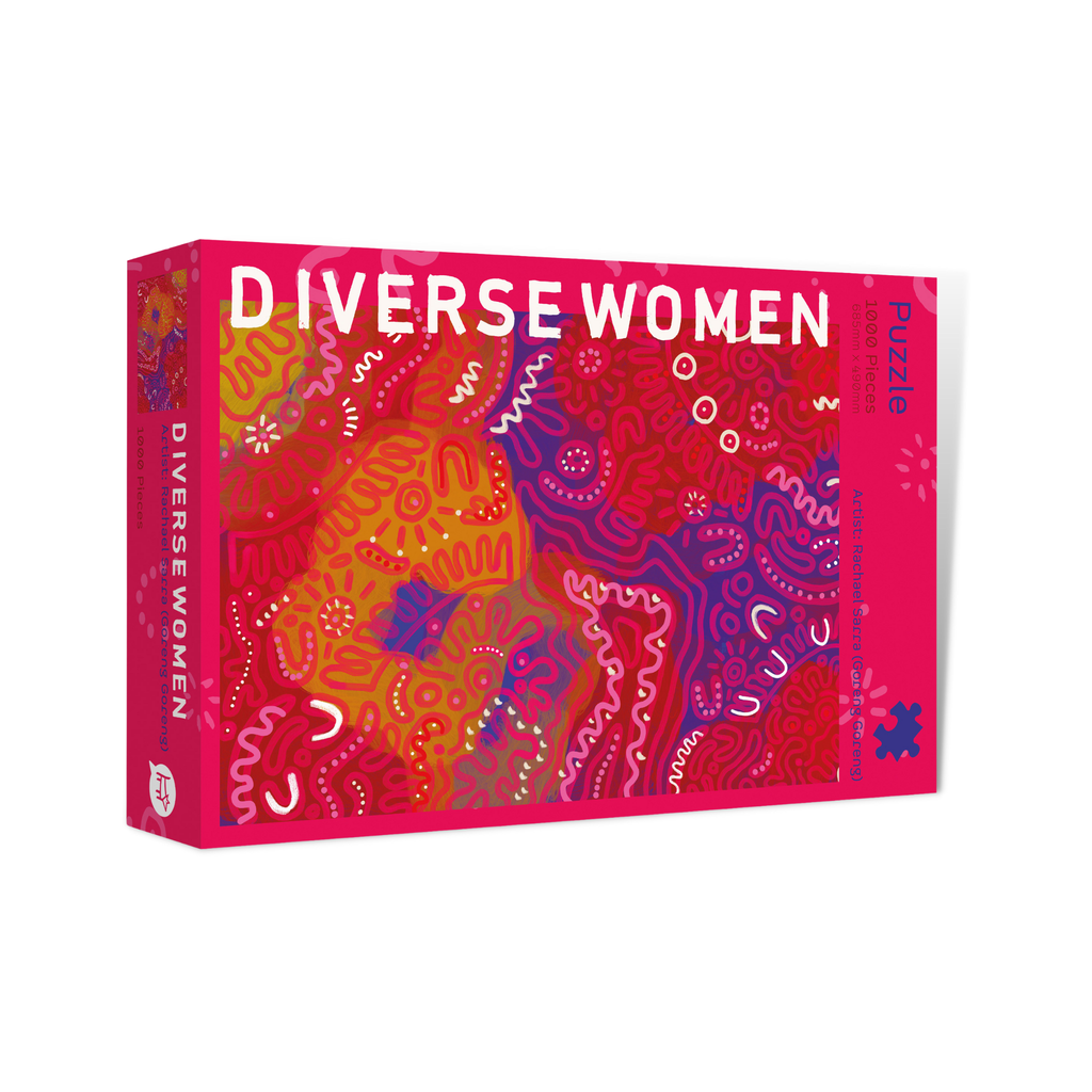 Diverse Women 1000-Piece Puzzle by Rachael Sarra