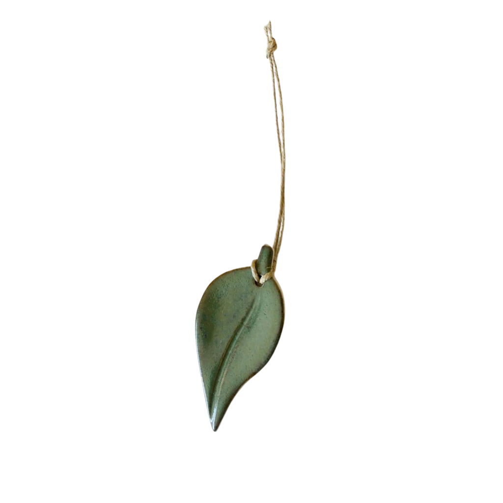 Kim Wallace Eucalyptus Leaf Ornament | Woodland - Small