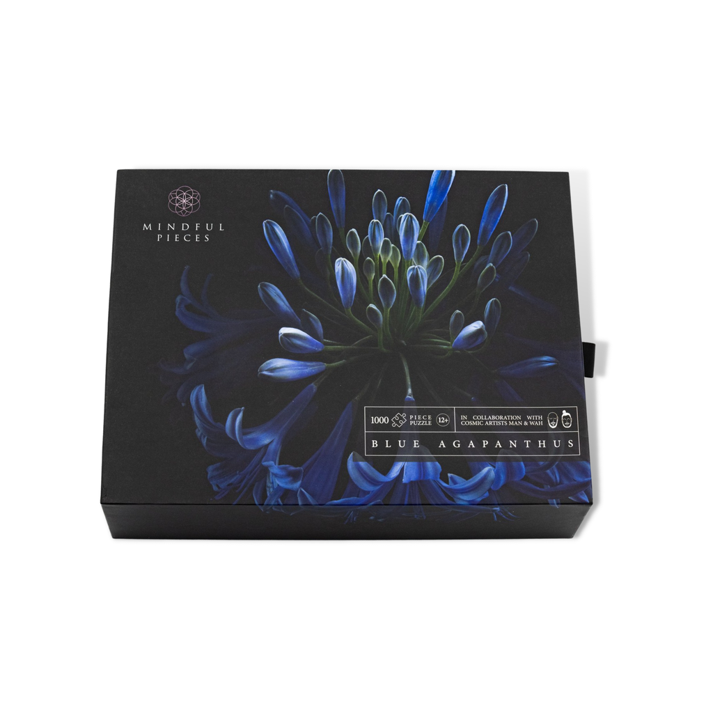 Man & Wah Puzzle | Blue Agapanthus