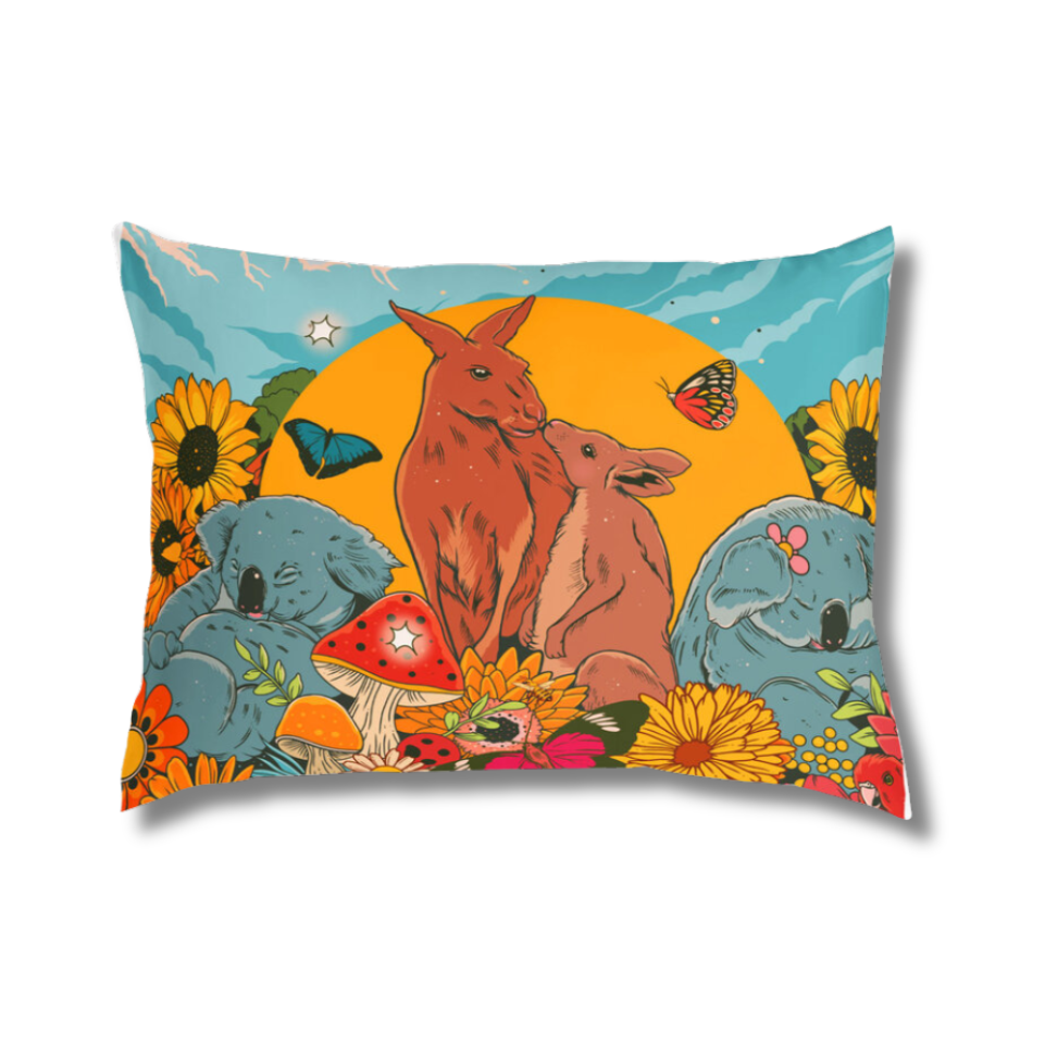 Silk top moon pillowcase