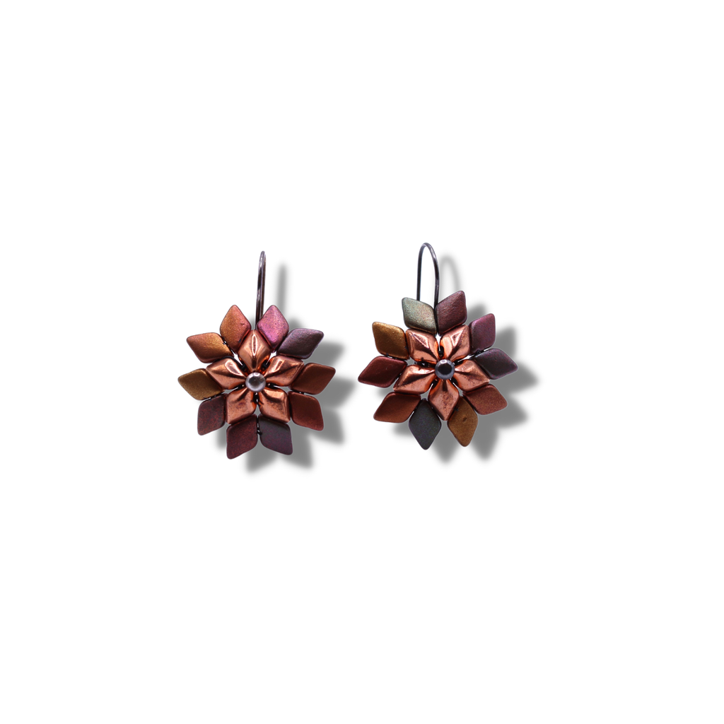 Paula Dunlop Spark Earrings | Copper