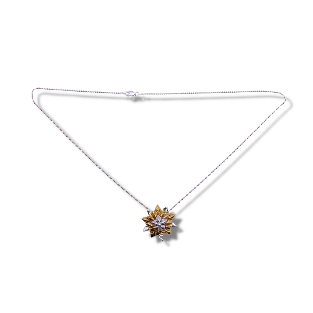 Paula Dunlop Spark Necklace | 24k Gold