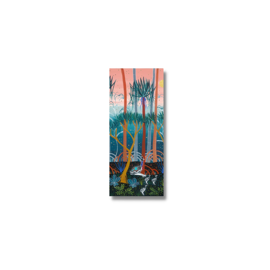 Melanie Hava Bookmark | Cassowaries in the Pandanus