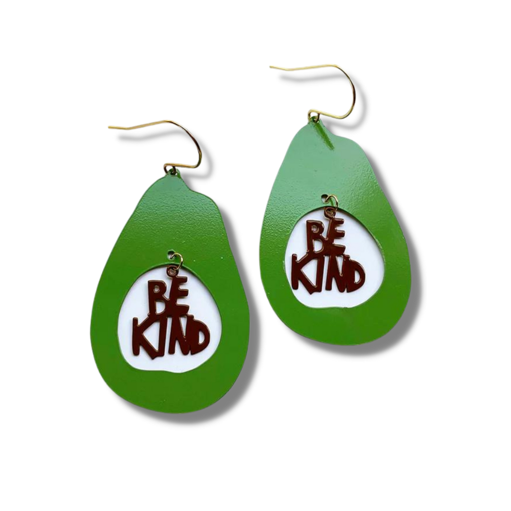 Denz Avocado Dangles | Be Kind