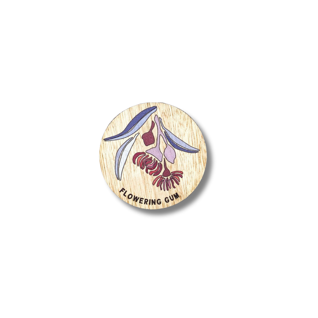 Buttonworks Magnet | Flowering Gum