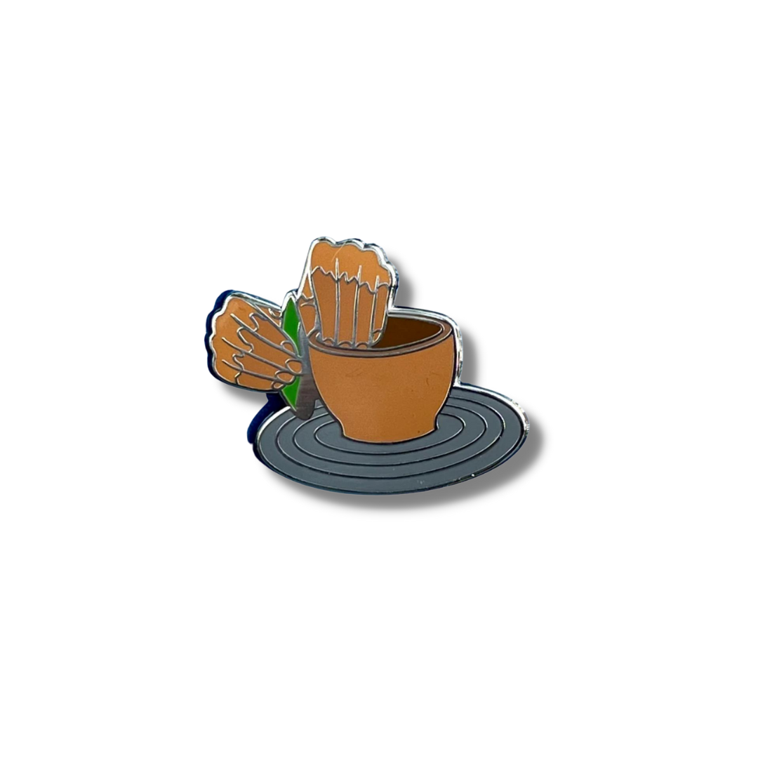 Jesse Irwin Enamel Pin | Throwing Hands
