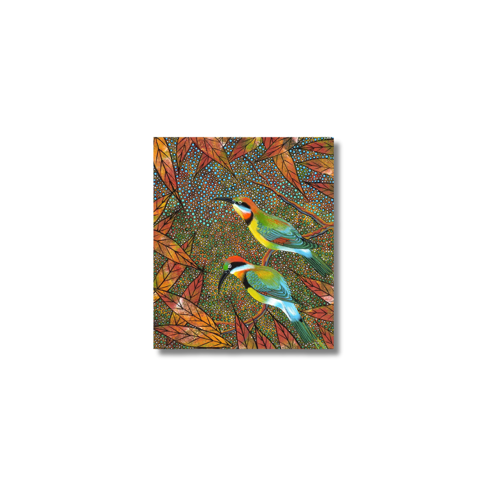 Oral James Roberts Greeting Card | Rainbow Bee Eaters