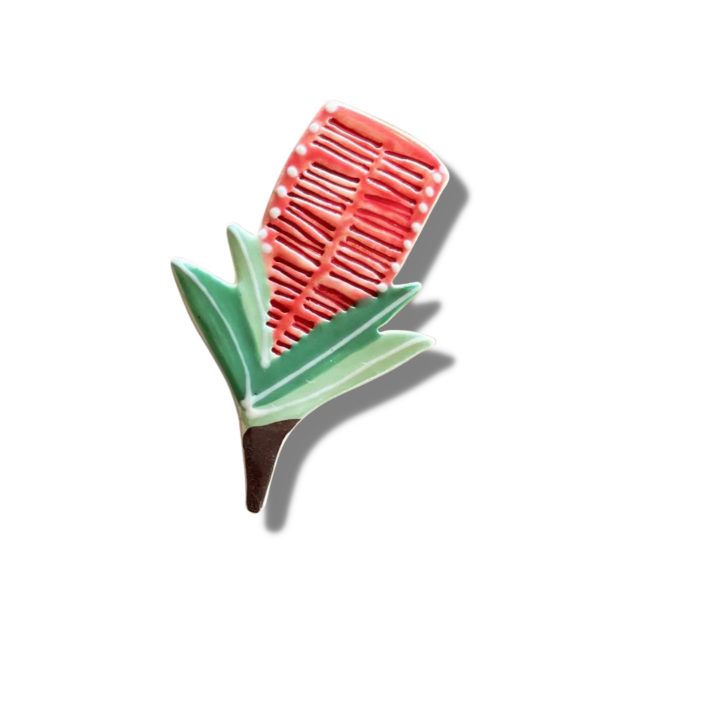 Paper Boat Press Magnet | Bottlebrush