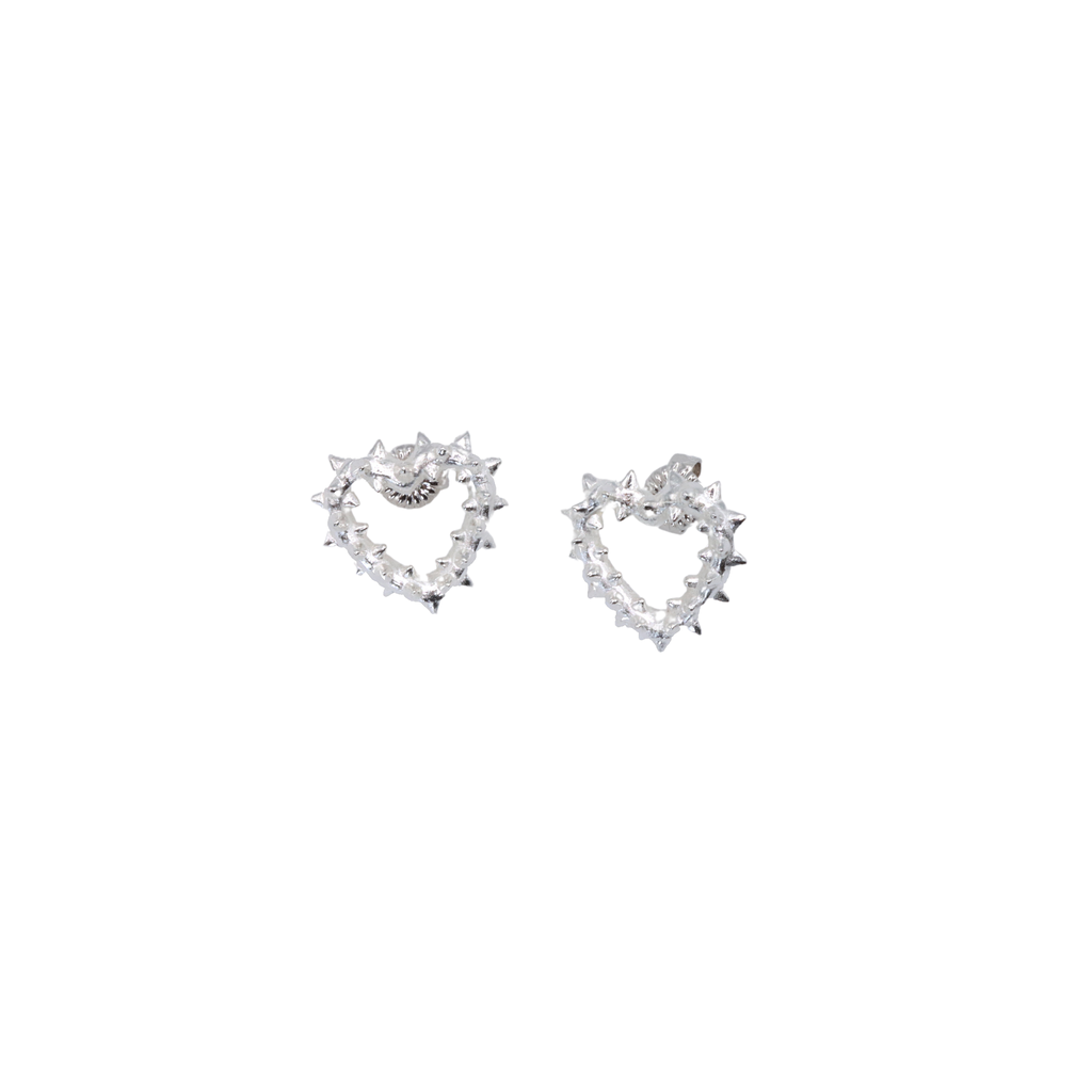 Xiao Prickly Heart Studs