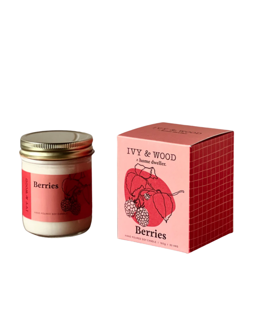 Ivy & Wood Homebody Berries Scented Candle