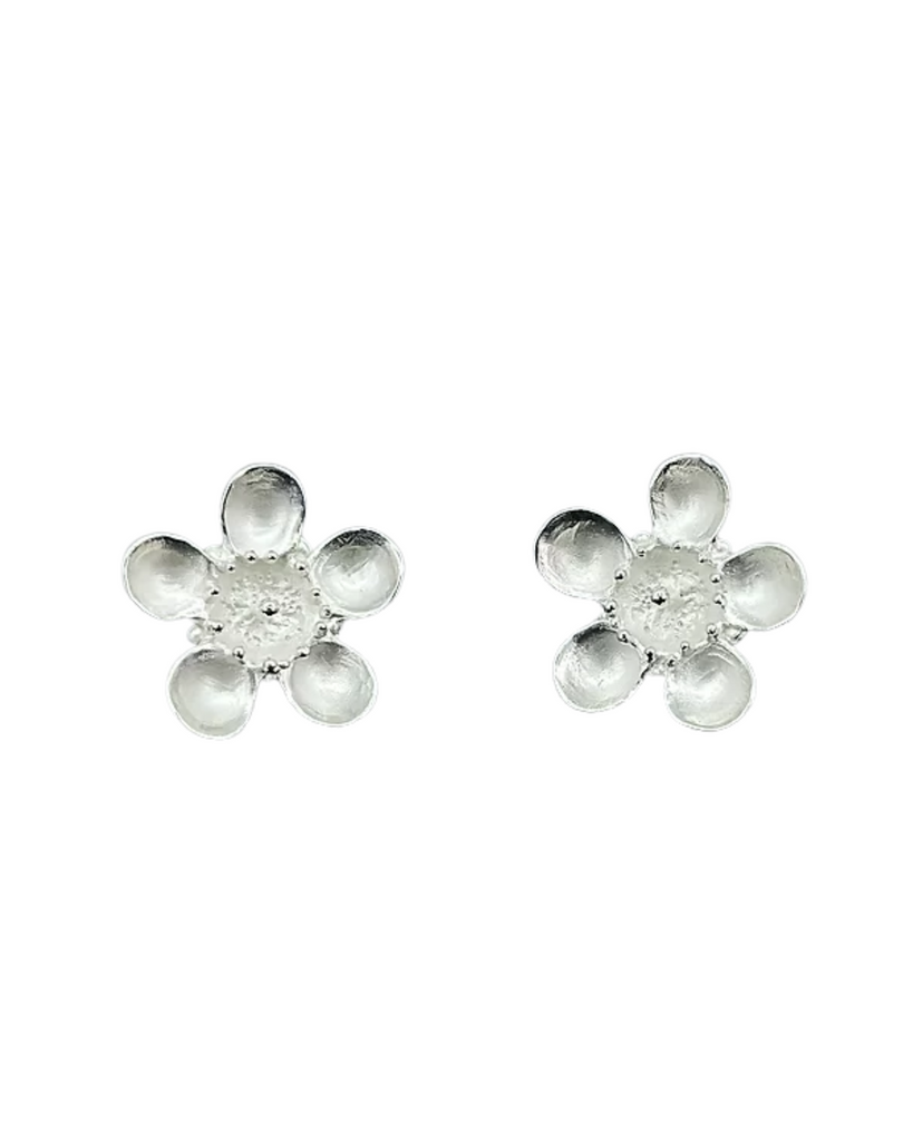 Xiao Earrings | Wax Flower Studs